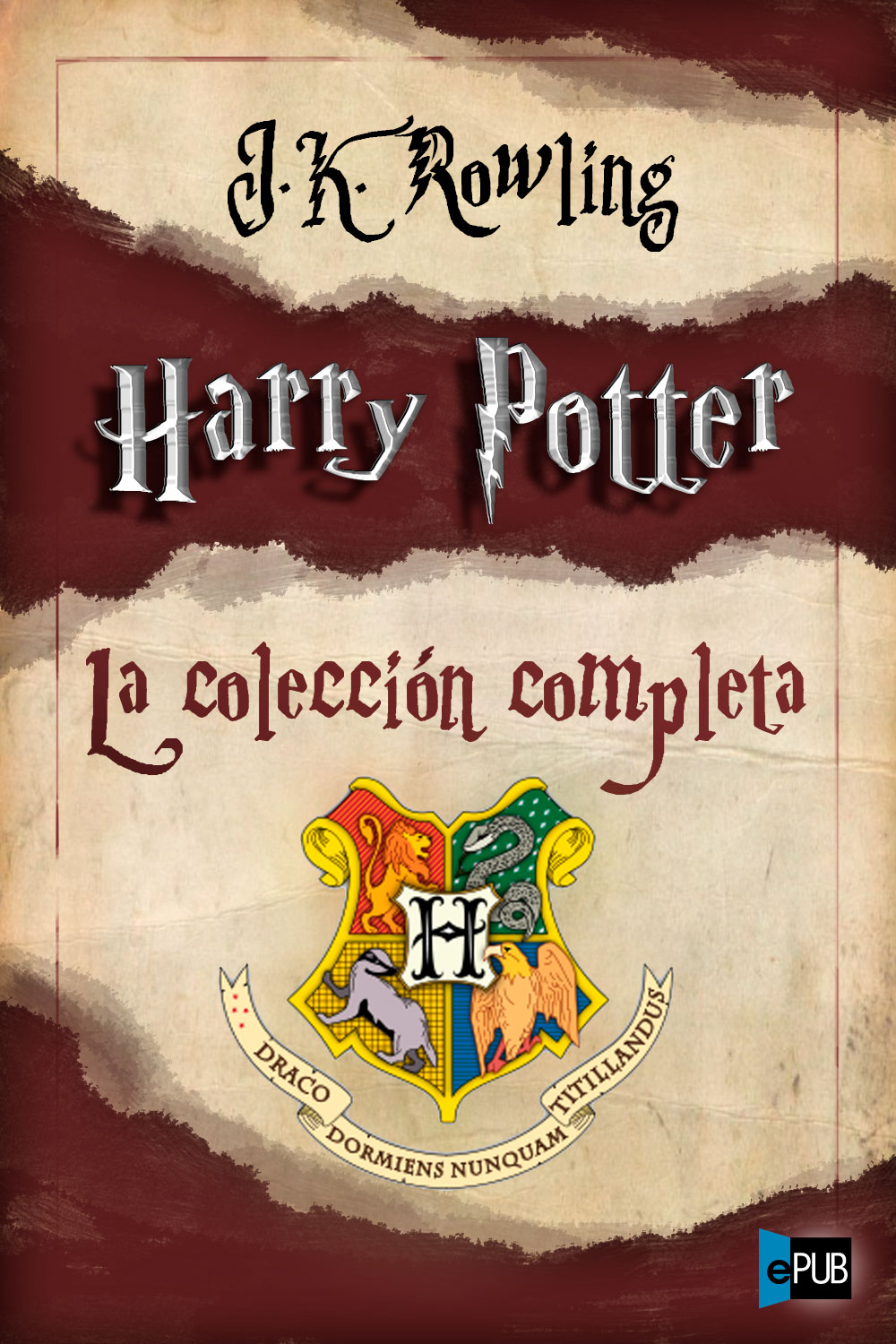 Literatura capa extremidades Harry Potter